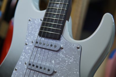 Gusteau Guitar GST01 Black to White