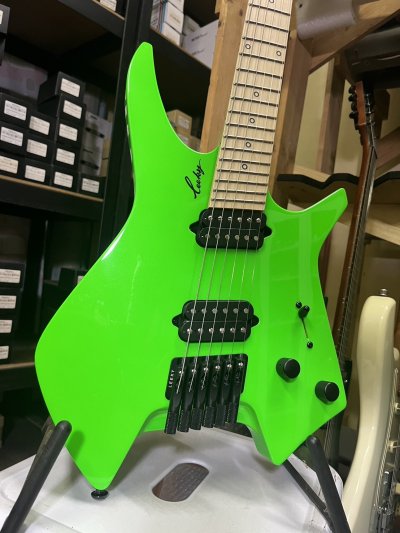 Leeky Guitars X10 Green Maple