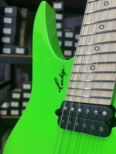 Leeky Guitars X10 Green Maple