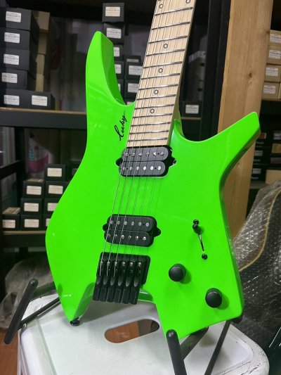 Leeky Guitars X10 Green Maple