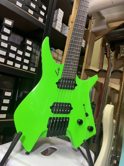 Leeky Guitars X10 Green Rosewood