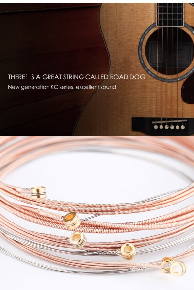 Road Dog Acoustic String KC12 (12-53) สายเคลือบ