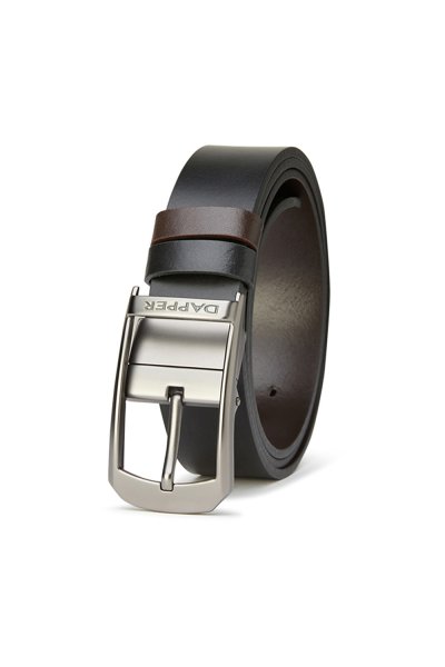 เข็มขัดหนังแท้ Classic Pin Buckle Reversible Belt