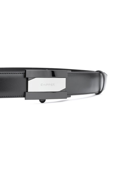 Ratchet Belt with Automatic Click Buckle