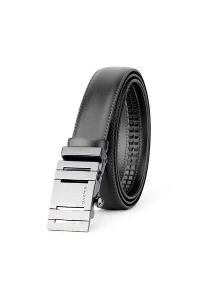 Ratchet Belt with Automatic Buckle