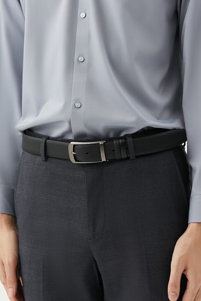 Carbon Fiber Reversible Pin Buckle Belt