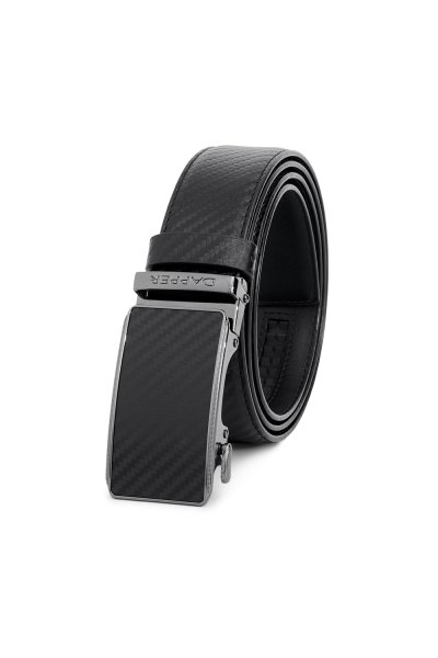 เข็มขัดหนังแท้ Carbon Fiber Ratchet Belt
