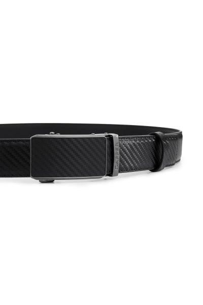 เข็มขัดหนังแท้ Carbon Fiber Ratchet Belt