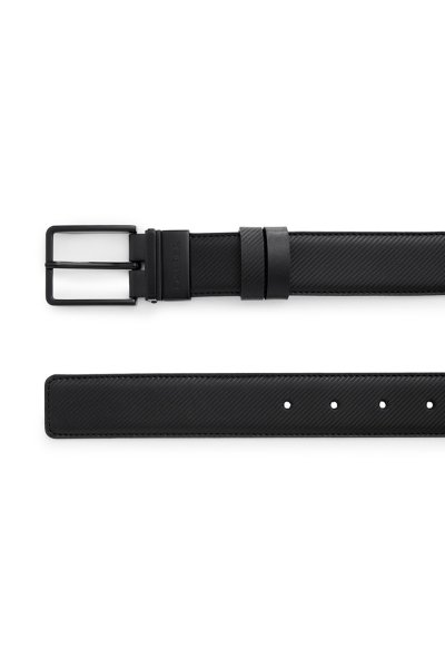 เข็มขัดหนังแท้ Diagonal Reversible Pin Buckle Belt