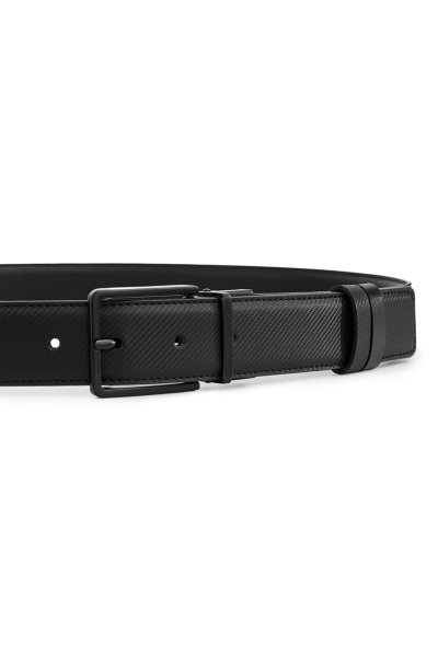 เข็มขัดหนังแท้ Diagonal Reversible Pin Buckle Belt