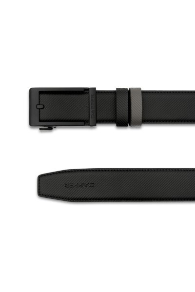 เข็มขัดหนังแท้ Diagonal Ratchet Belt with Automatic Buckle