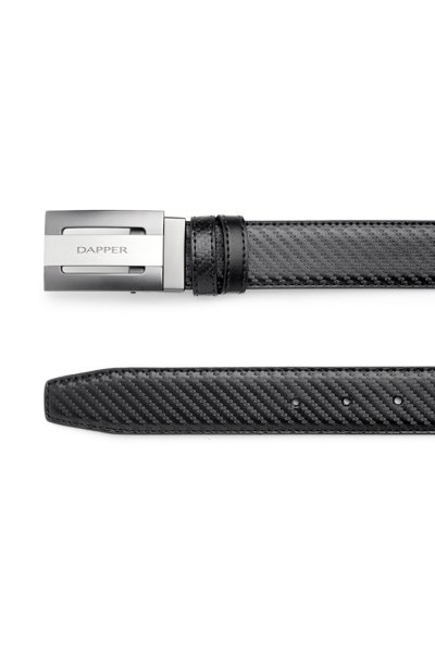 เข็มขัดหนัง Carbon Fiber Reversible Belt