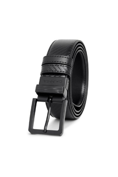 เข็มขัดหนัง Carbon Fiber Matte Reversible Belt