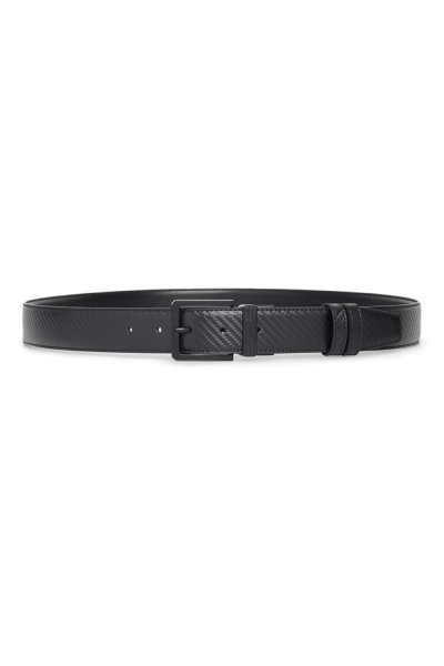 เข็มขัดหนัง Carbon Fiber Matte Reversible Belt