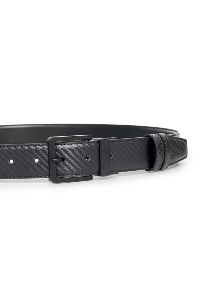 เข็มขัดหนัง Carbon Fiber Matte Reversible Belt