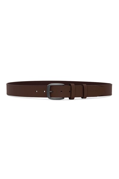 เข็มขัดผู้ชาย Classic Vegan Leather Belt - Brown
