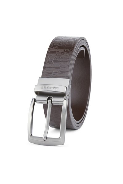 ชุดของขวัญ DP Monogram Wallet & Reversible Belt Gift Set – Brown
