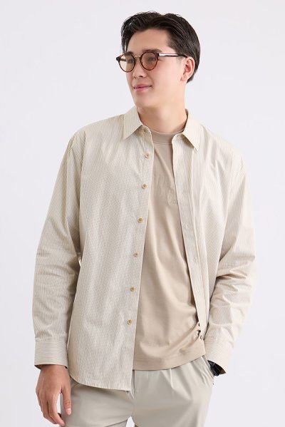 Striped Cotton Shirt
