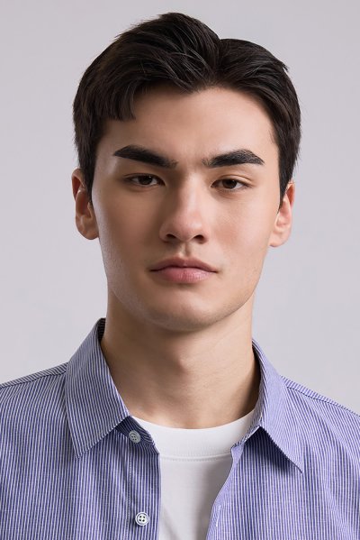 Linen Blend Striped Shirt