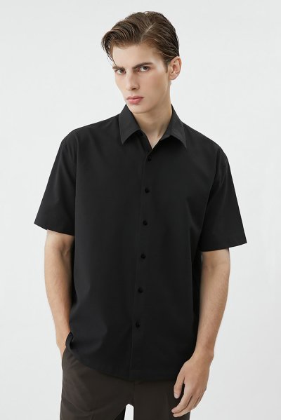 Textured Seersucker Shirt