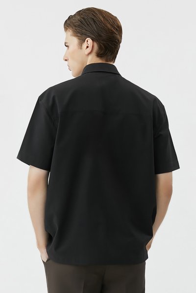 Textured Seersucker Shirt