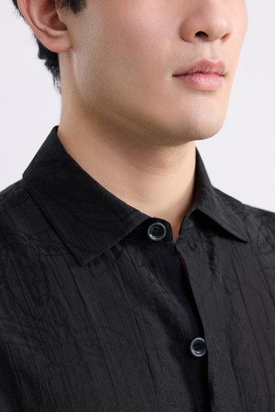 Floral Jacquard Shirt