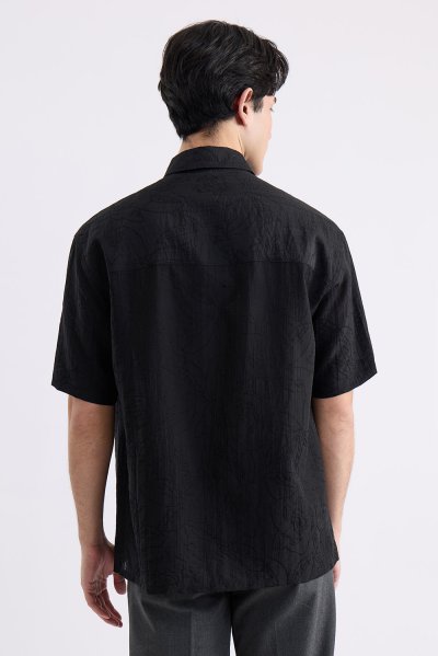 Floral Jacquard Shirt