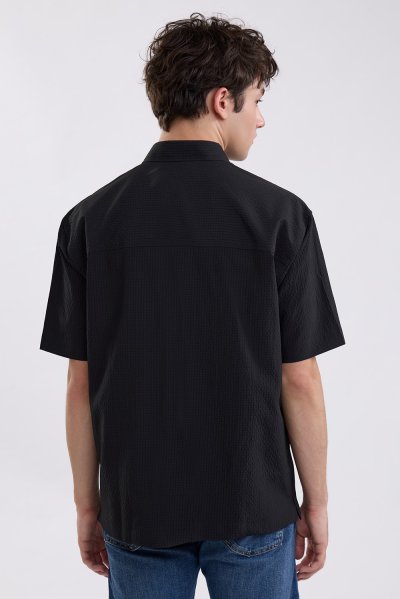 Waffle Textured Shirt
