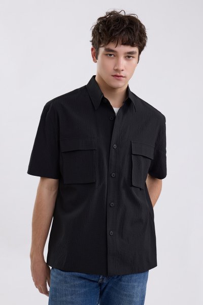 Waffle Textured Shirt