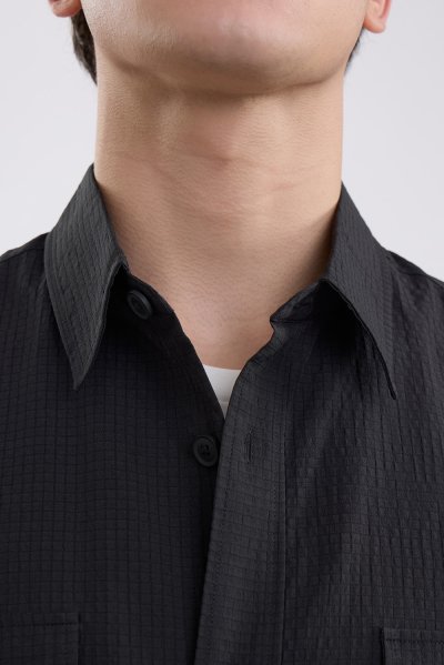 Waffle Textured Shirt