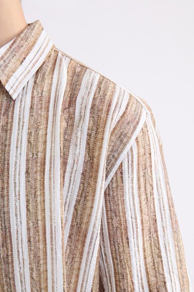 Striped Flowing Shirt