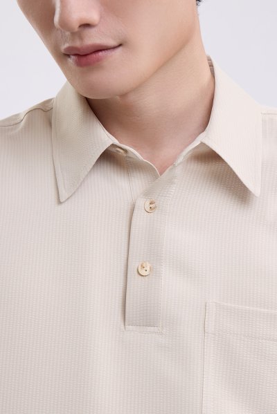 Seersucker Relaxed-Fit Shirt