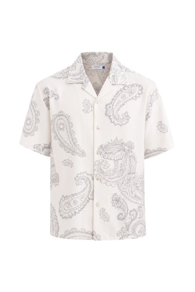 Paisley Canvas Print Shirt