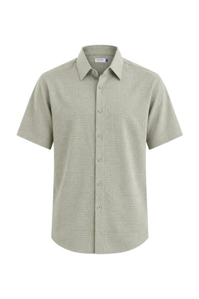 Jacquard-Weave Shirt