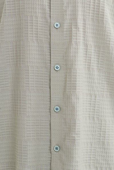 Jacquard-Weave Shirt