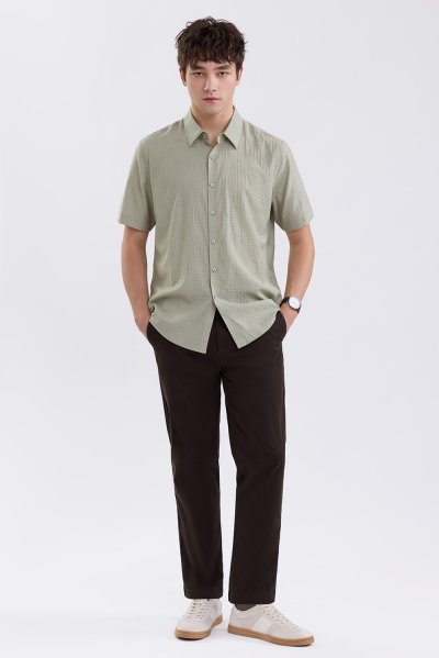Jacquard-Weave Shirt