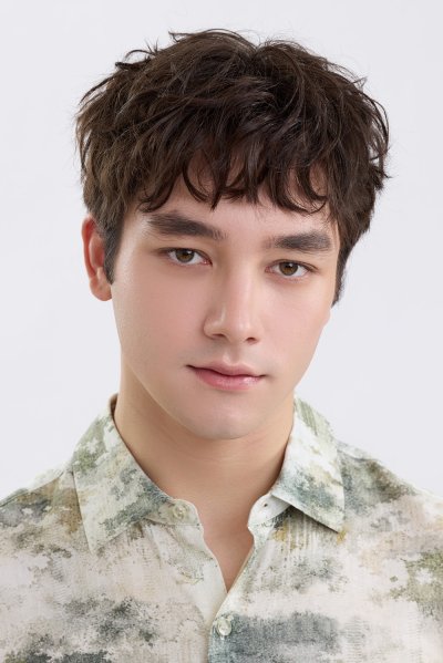Verdant Landscape Print Shirt