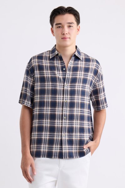 Check Print Shirt