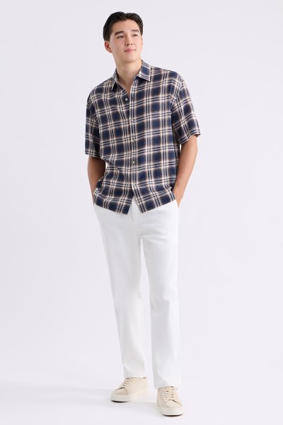 Check Print Shirt