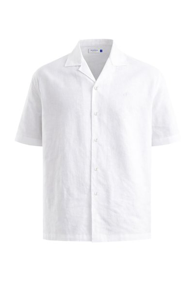 เสื้อเชิ้ตแขนสั้น Linen-Cotton Shirt