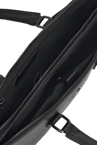 Slim Folio Briefcase - Black