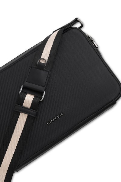 Carbon Fiber Boxy Crossbody Bag