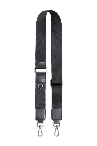 Essential Flap Crossbody Bag - Glossy Black