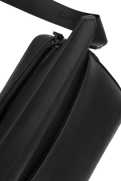 DP Iconic Flap Crossbody Bag - Black