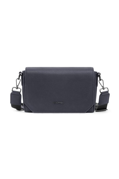 กระเป๋าสะพาย Essential Flap Crossbody Bag - Deep Grey