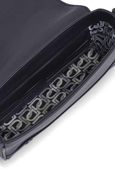 กระเป๋าสะพาย Essential Flap Crossbody Bag - Deep Grey