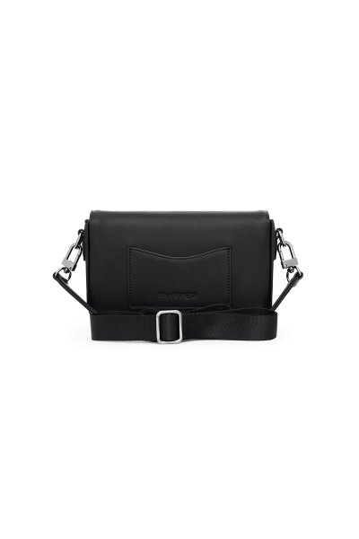 Contrast Mini Crossbody Bag - Black