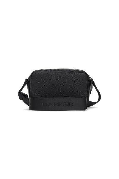DP Iconic Boxy Crossbody Bag – Black