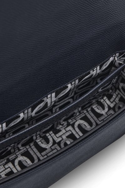Contrast Mini Crossbody Bag - Navy