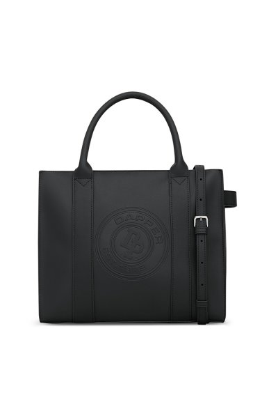 กระเป๋าถือ DP Logo Stamp Tote Bag - Black